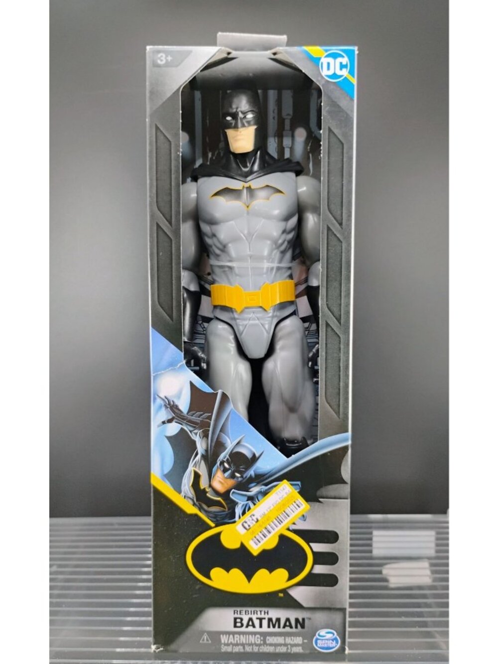 Batman Rebirth Grey & Black Action Figure 12 Inch DC Comics